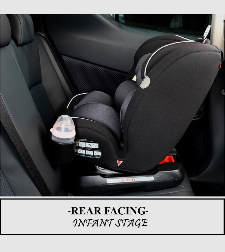Evolve 360 Car Seat with Fashion Diaper Bag