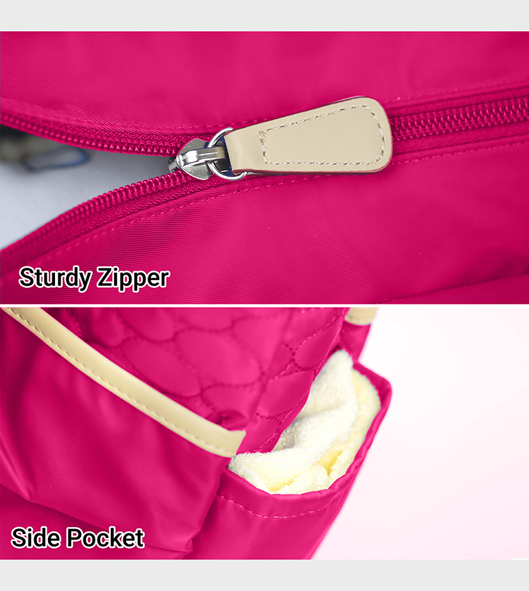 Stroller with Rocker and Diaper Tote Bag Set