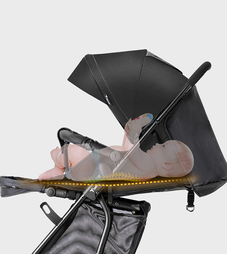 Stroller with Rocker and Diaper Tote Bag Set