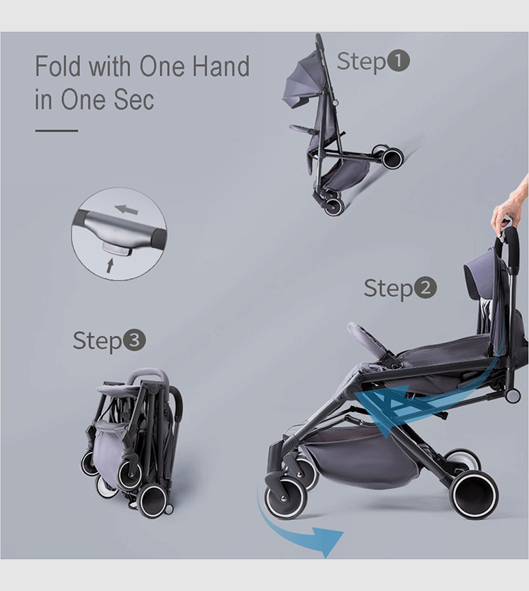Travel Lite Stroller - SLD By with Styler Fashion Diaper Bag