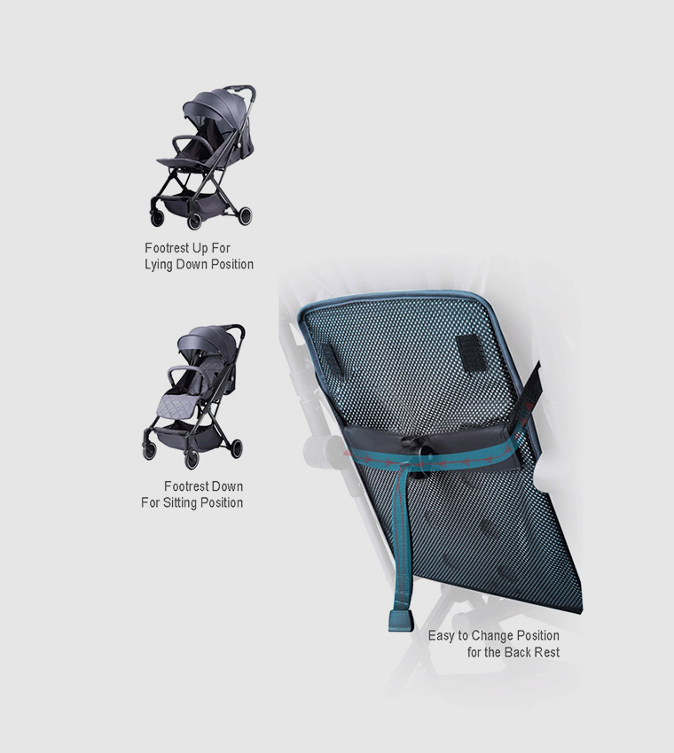 Travel Lite Stroller - SLD By with Styler Fashion Diaper Bag