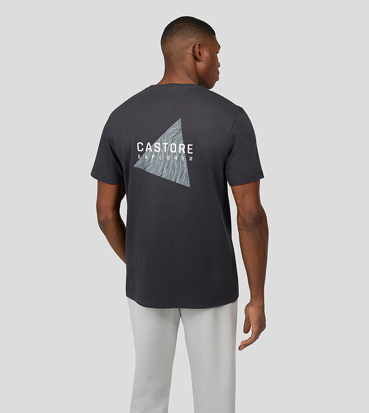 Logo Detail Crew Neck Active T-Shirt
