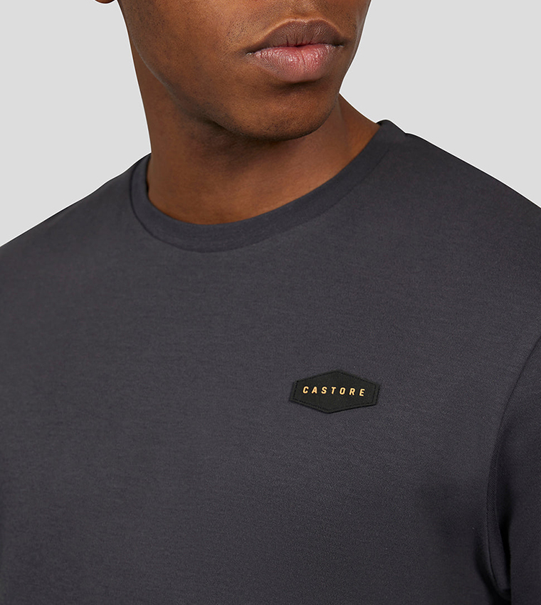 Logo Detail Crew Neck Active T-Shirt
