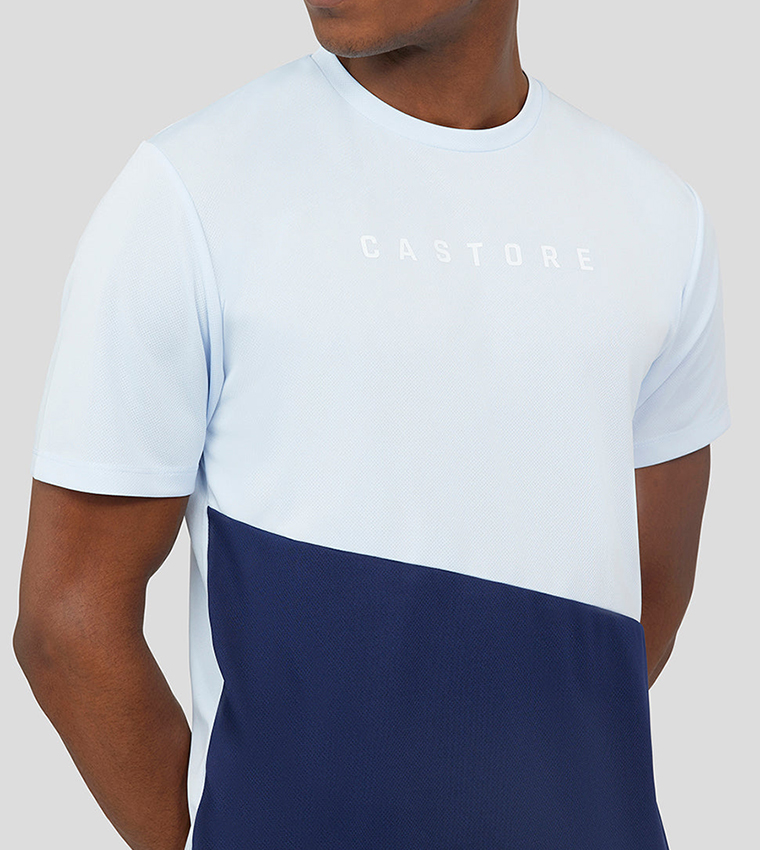 Color Block Short Sleeves Active T-Shirt