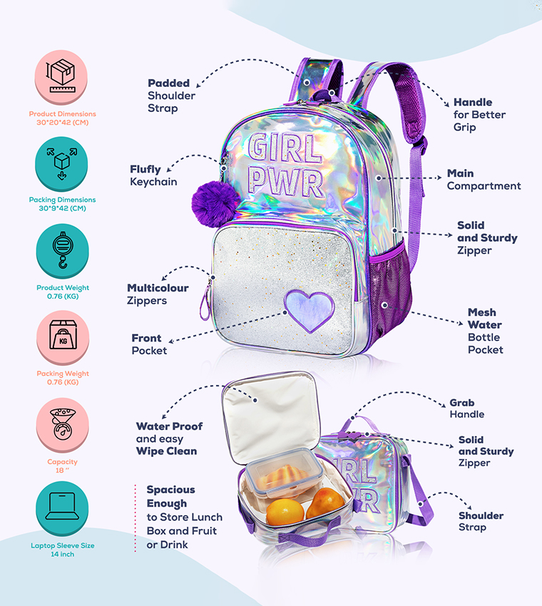 Girl Power Back to School Combo (Set of 4)