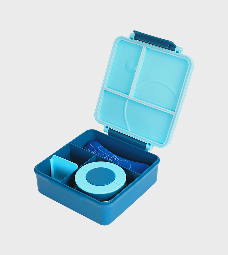 Jumbo Bento Lunch Box, Food Jar, Cutlery Set with Lunch Bag