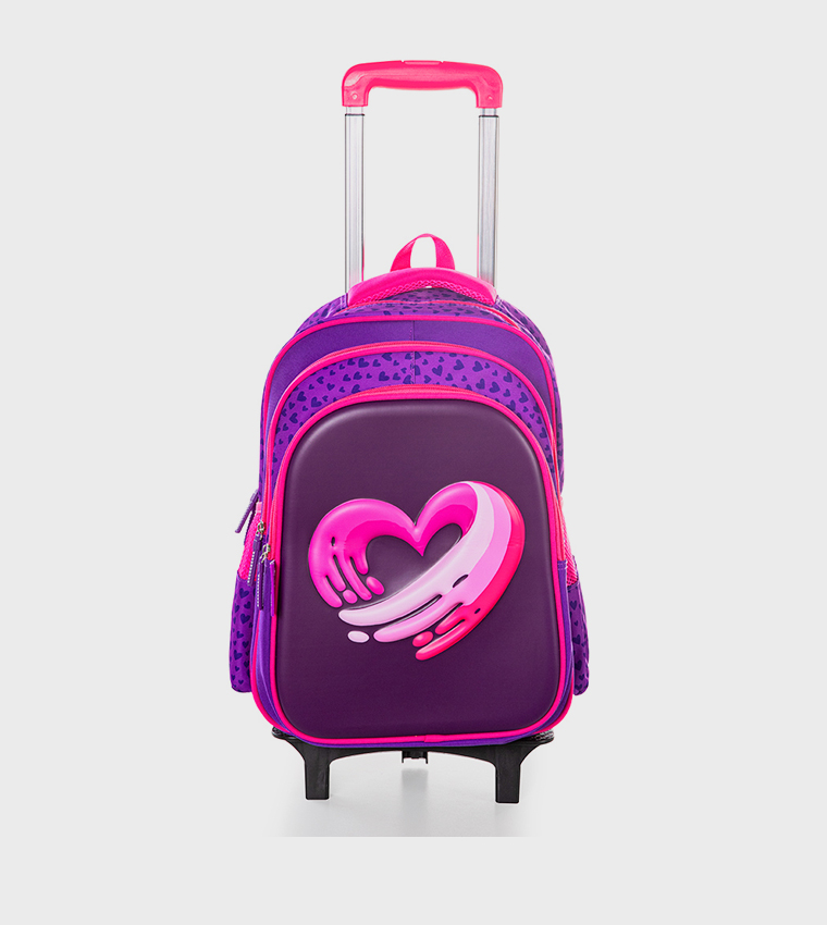 Printed 16" Trolley School Bag