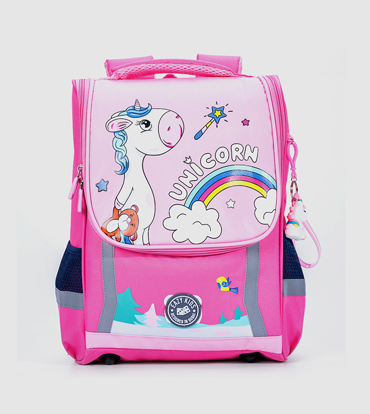 Unicorn School Bag  with Trolley
