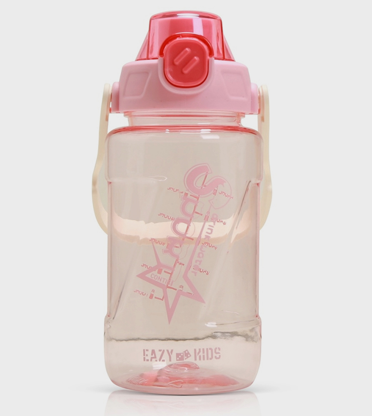 2 Compartment Bento Lunch Box and Water Bottle Set - Donut