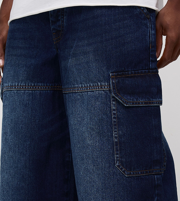 Super Rigid Cargo Baggy Jeans