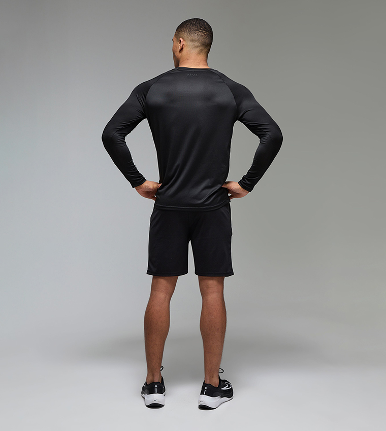 Active Zip Pockets Stretch Gym Shorts