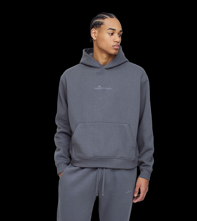 330Gsm Oversized Bm Signature Hoodie