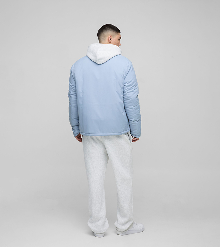Regular Fit Nylon Coach Jacket