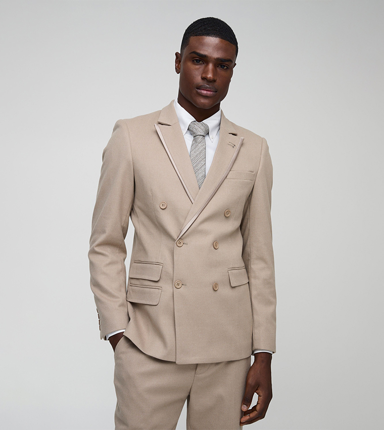 Double Breasted Long Sleeves Blazer