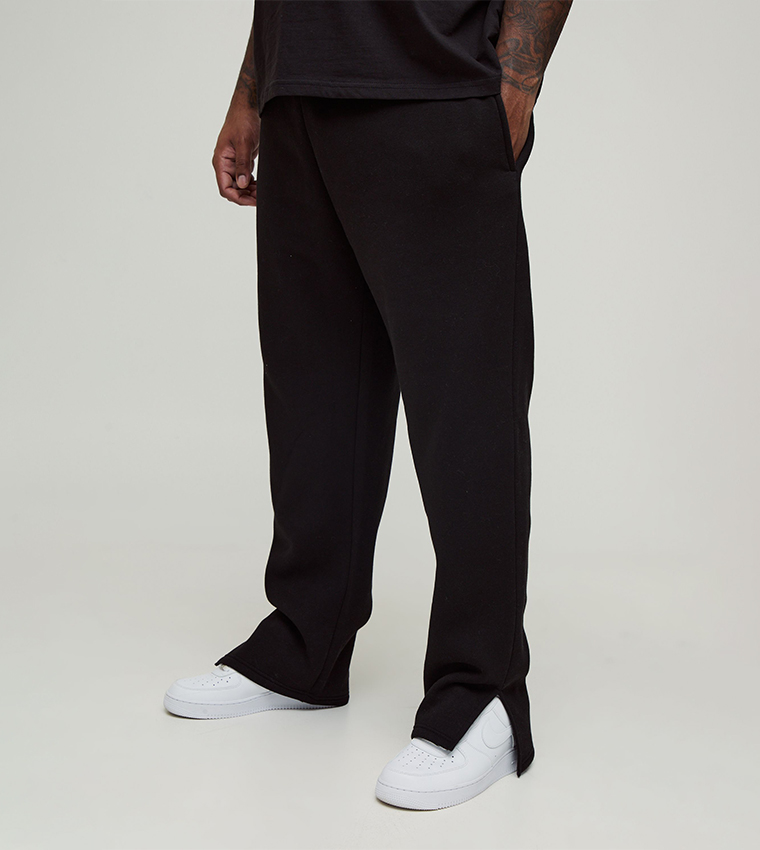 Plus & Tall Regular Fit Split Hem Sweatpants