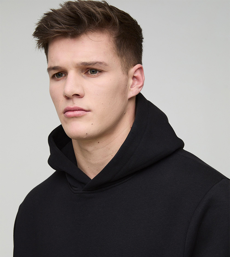 Tall Solid Long Sleeves Hoodie