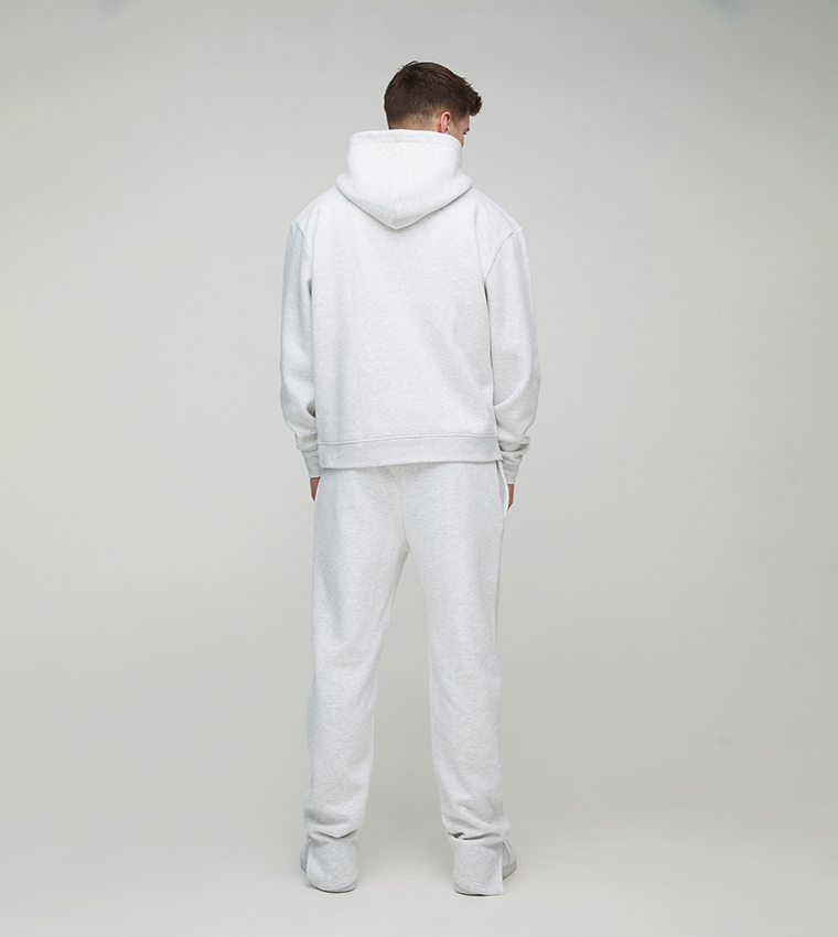 Tall Solid Long Sleeves Oversized Hoodie