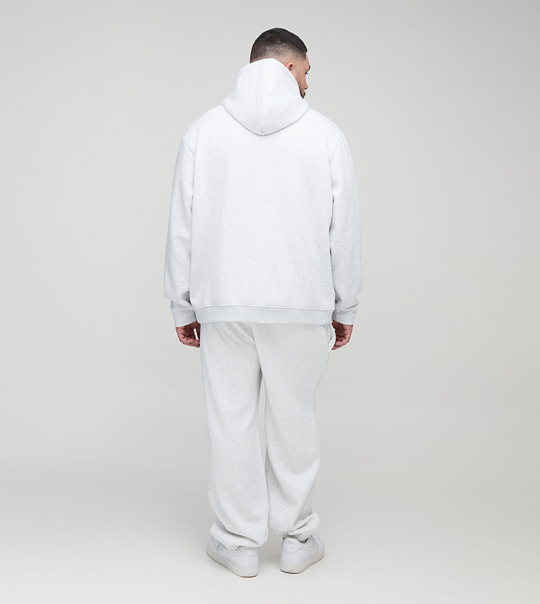 Plus & Tall 330GSM Solid Hoodie