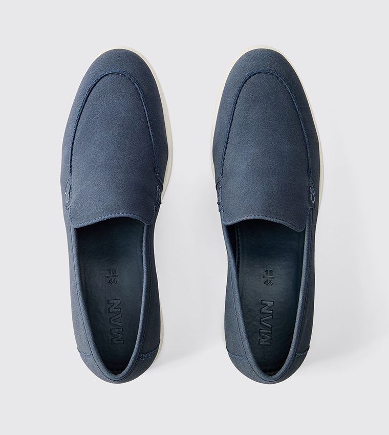 Faux Suede Loafers