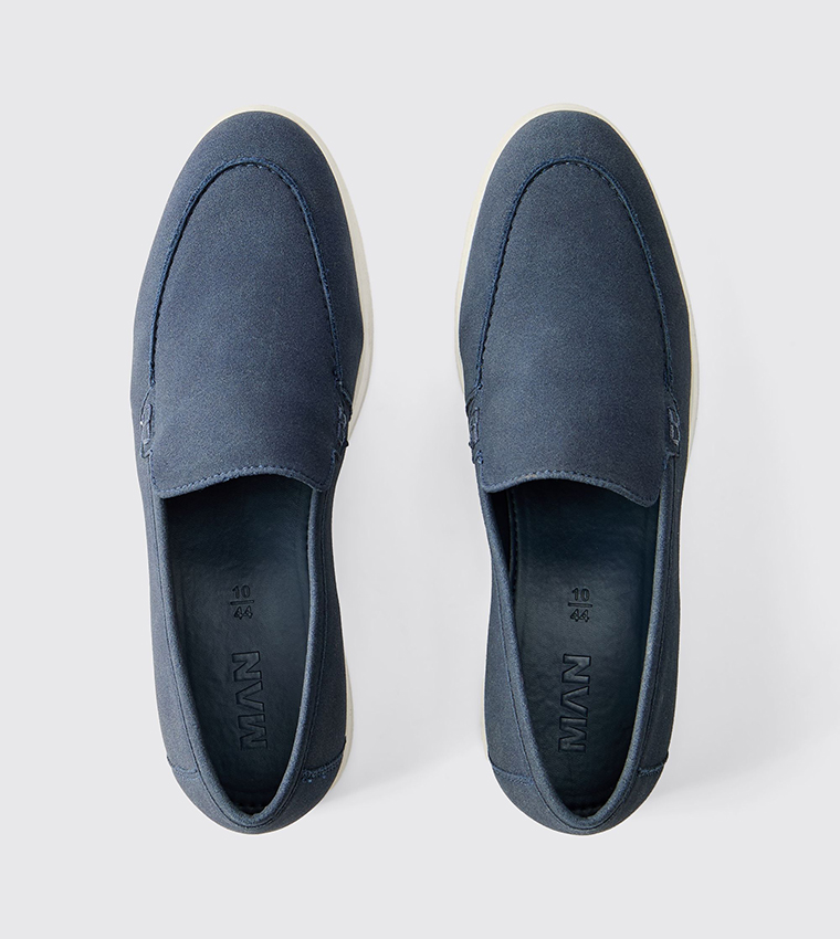 Faux Suede Loafers
