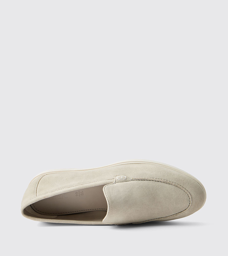 Faux Suede Slip-On Loafers
