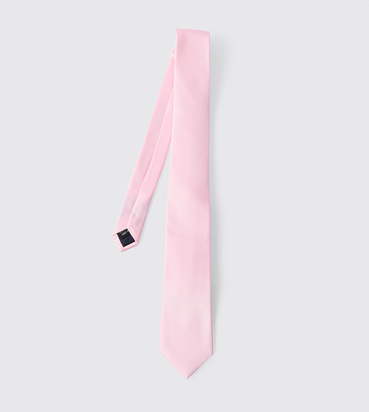 Solid Satin Tie