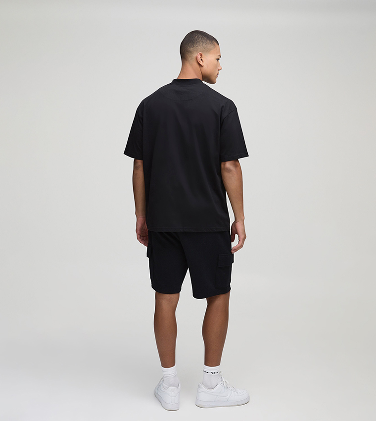 2 Pack Solid Short Sleeves Oversized T-Shirts
