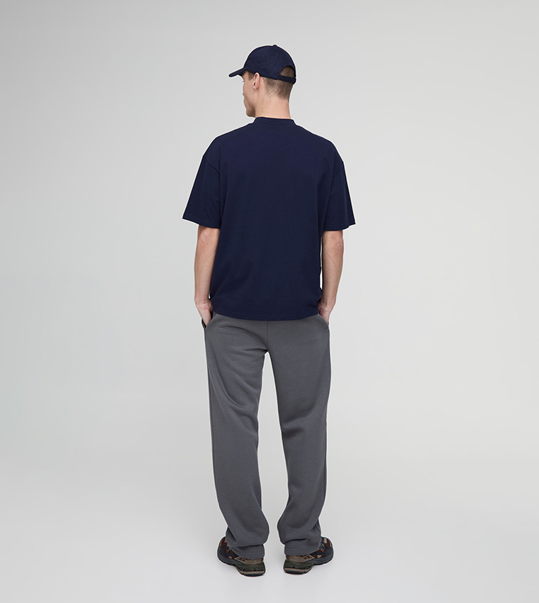 Solid Crew Neck T-Shirt