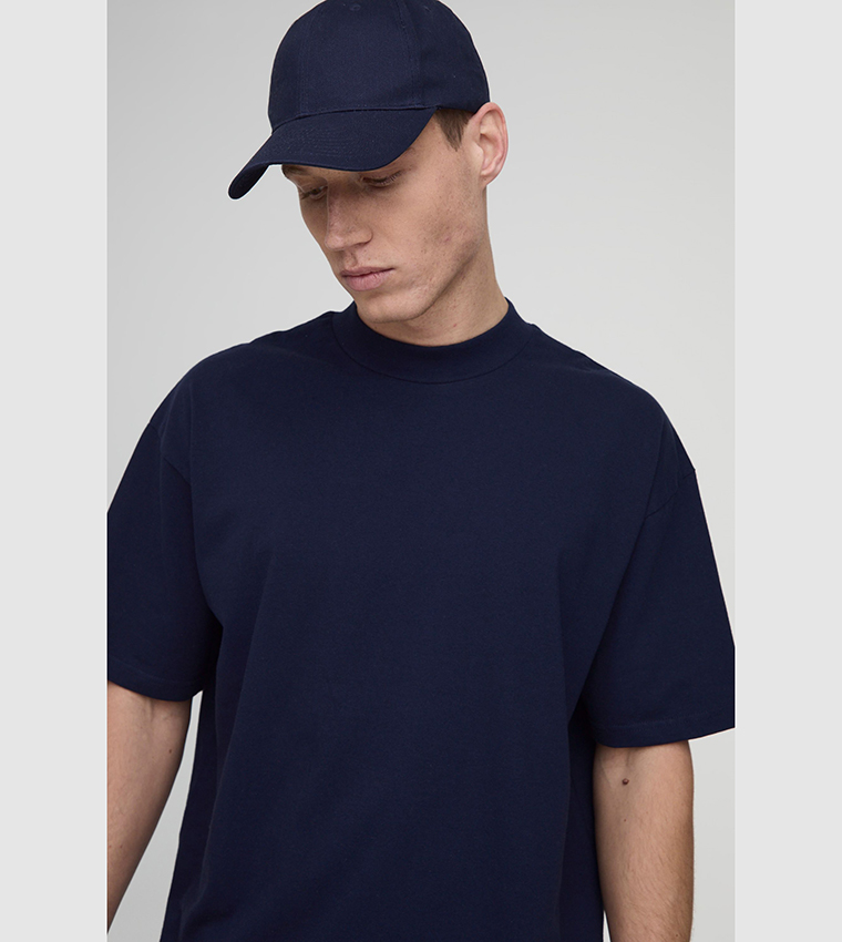Solid Crew Neck T-Shirt