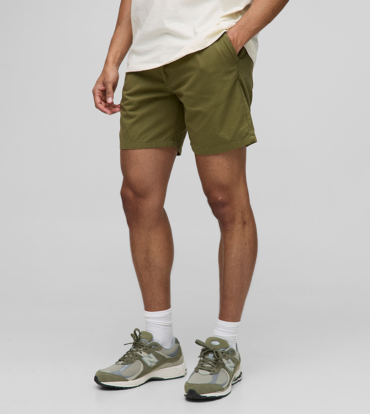 Relaxed Fit Chino Shorts
