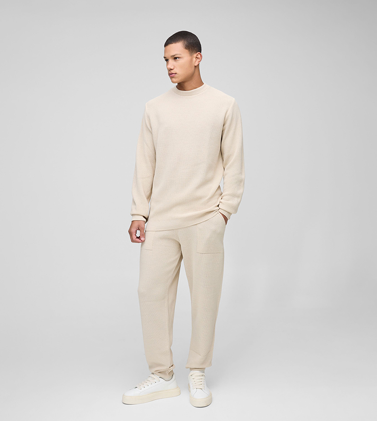 Knitted Long Sleeves Co-Ord Set
