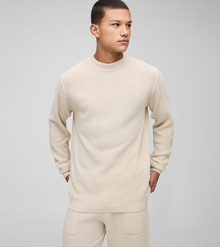 Knitted Long Sleeves Co-Ord Set