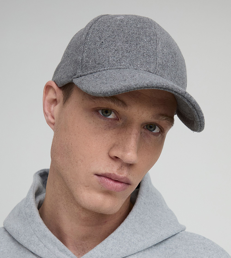 Textured Melton Cap