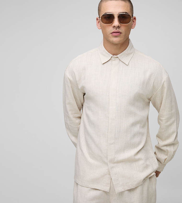 Heavyweight Linen Regular Fit Shirt