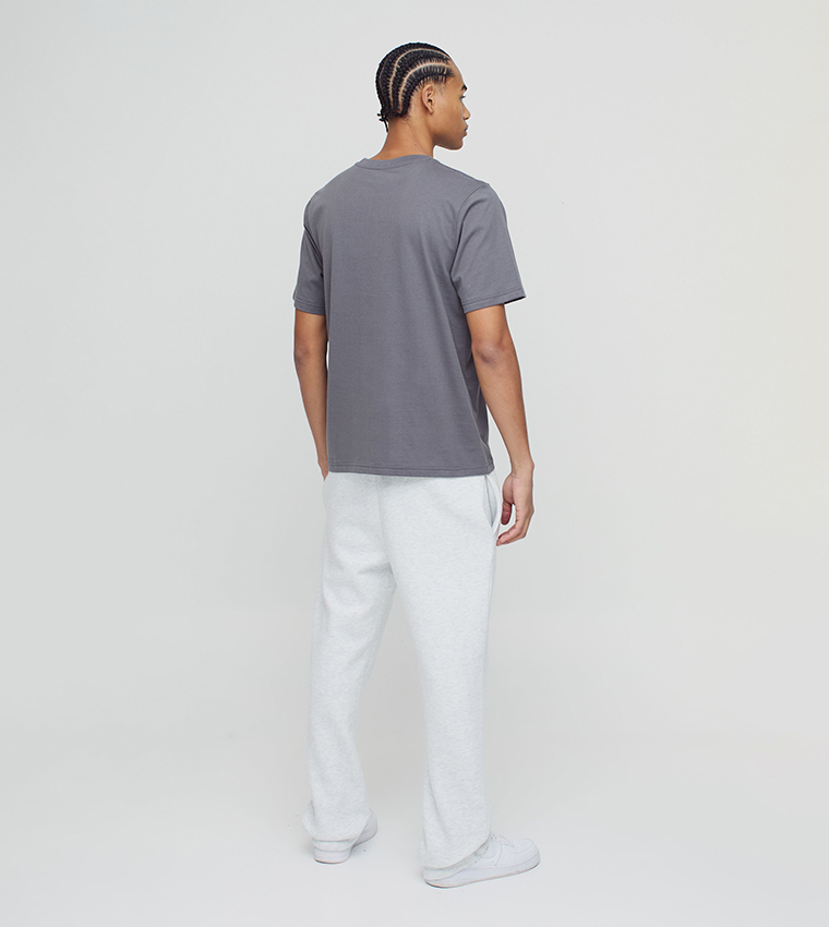 Solid Crew Neck T-Shirt