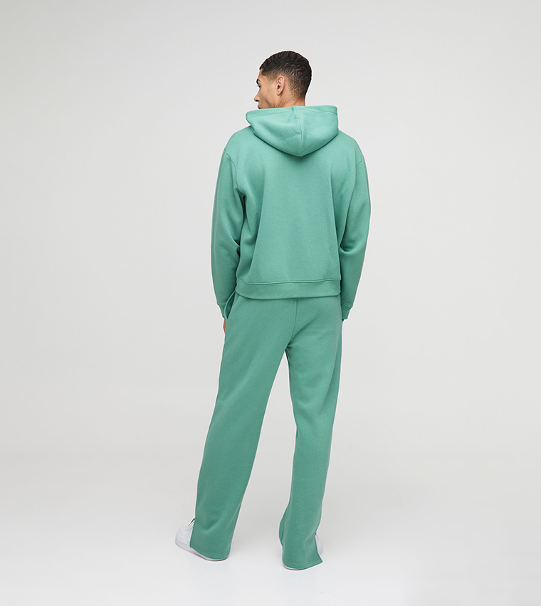 Printed Zip Through Hooded Co-Ord Set