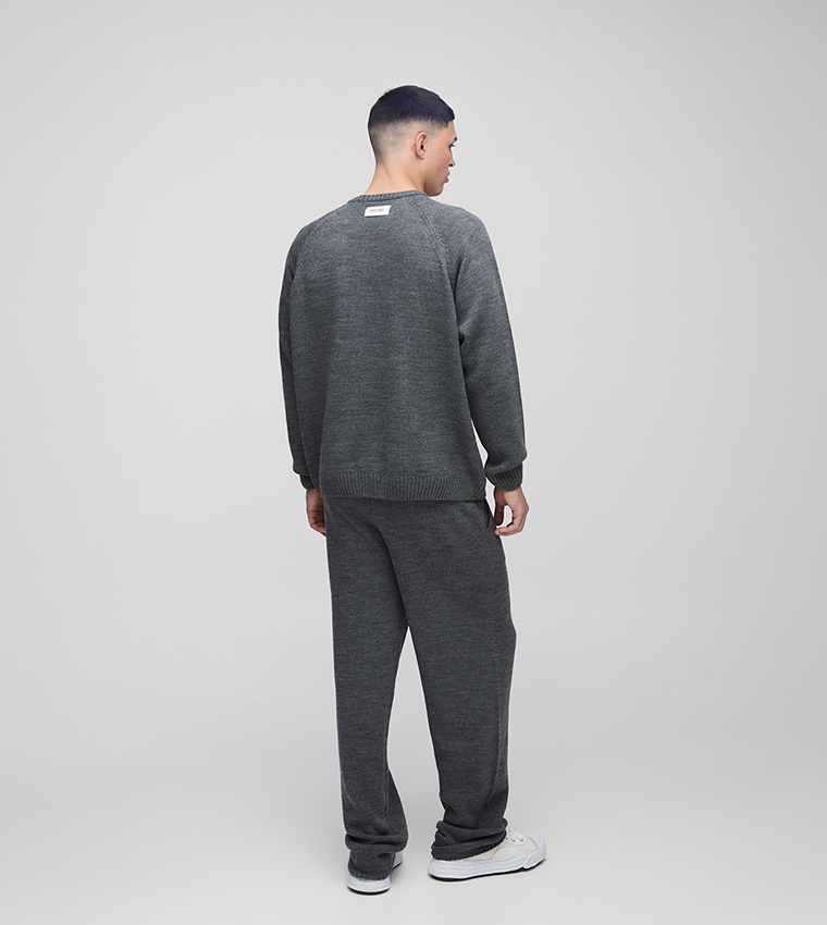 Knitted Raglan Sleeves Co-Ord Set