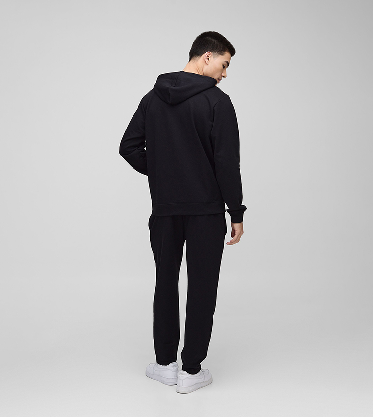 Solid Lightweight Hooded Co-Ord Set