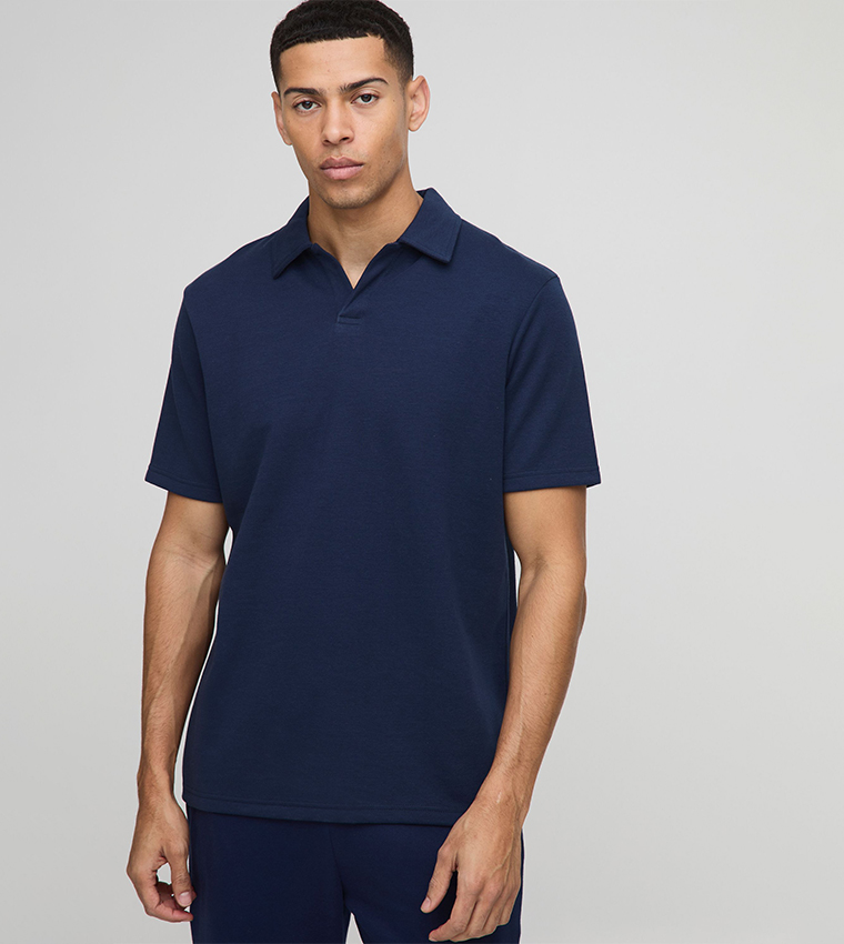 Regular Fit Short Sleeves Smart Polo T-Shirt