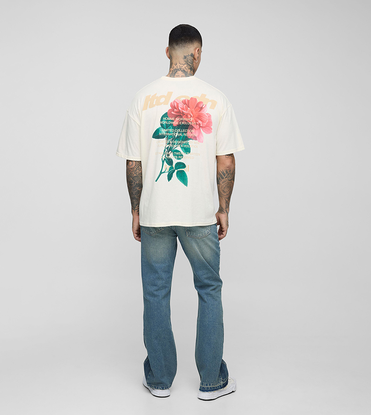 Tall Rigid Distressed Carpenter Flared Jeans