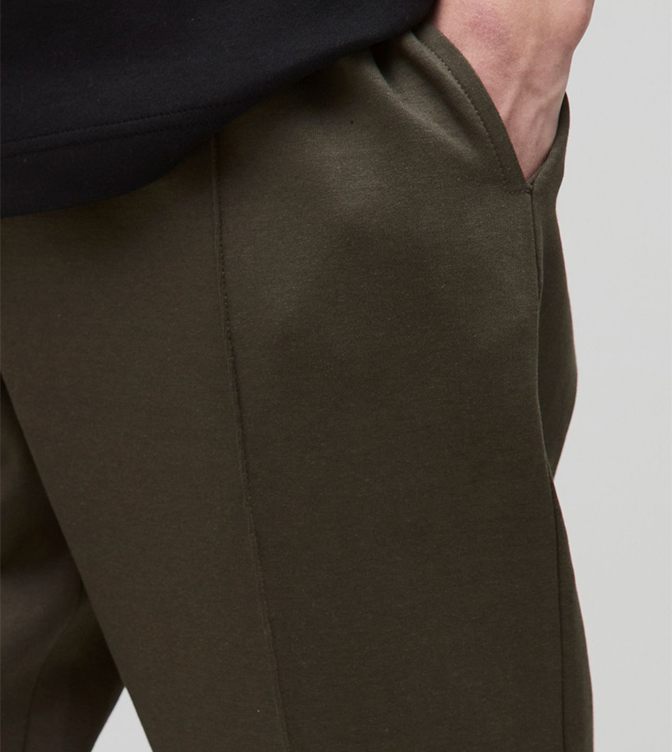 Plus & Tall Slim Tapered Fit Interlock Joggers