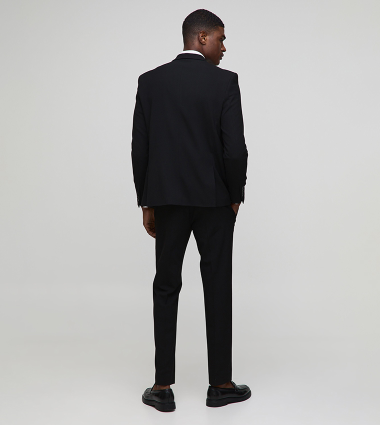 Asymmetrical Detail Long Sleeves Blazer