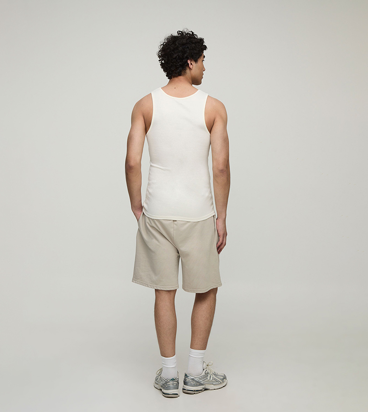 Solid Muscle Fit Vest
