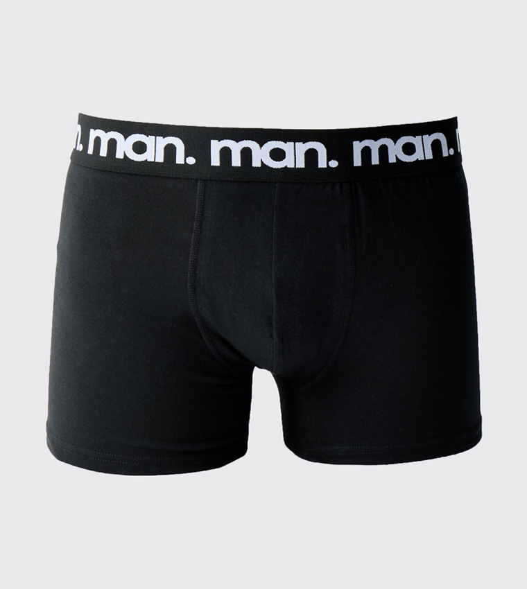 Pack of 5 Logo Waistband Trunks