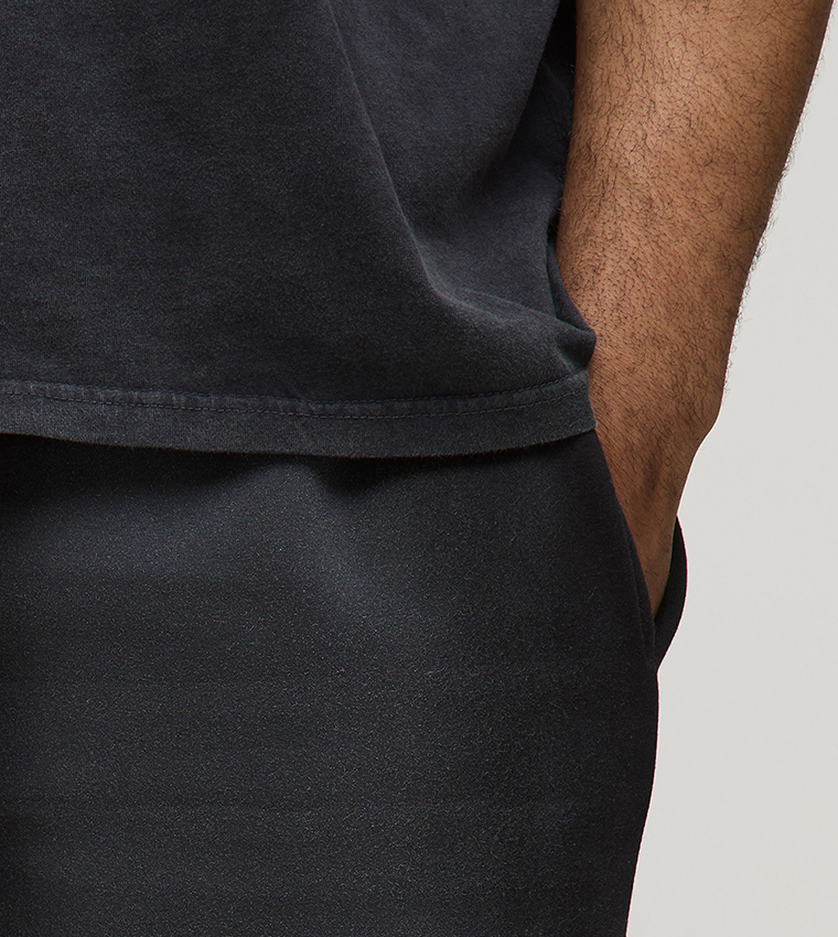 Plus & Tall Spray Wash Loose Shorts