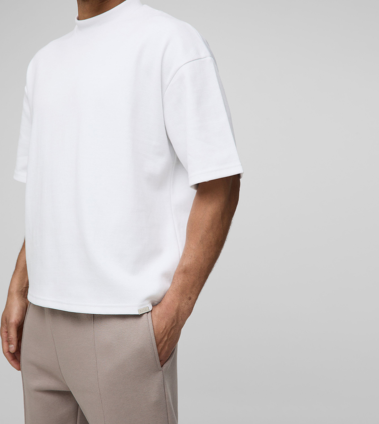Heavyweight Interlock Oversized T-Shirt