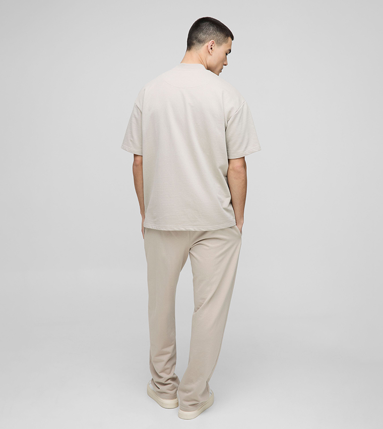 Solid Short Sleeves Oversized T-Shirt