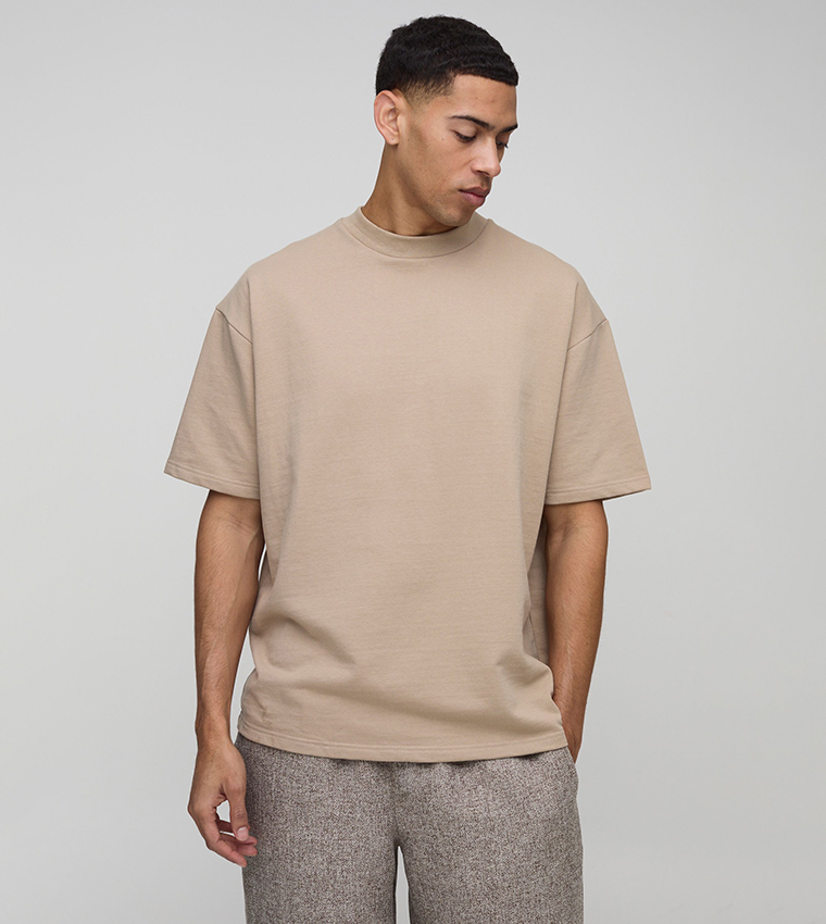 Solid Short Sleeves Oversized T-Shirt