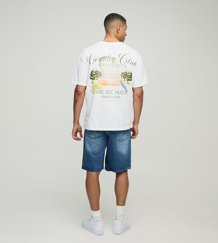 Washed Carpenter Denim Shorts