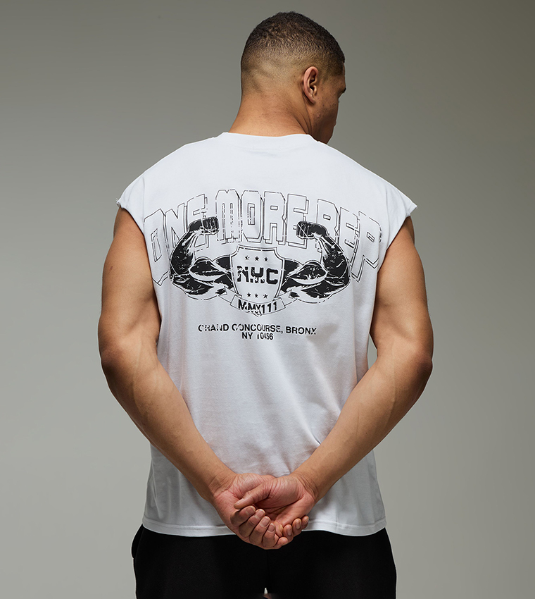 One More Rep NYC Oversized Active Tank Top